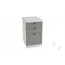Кухня "Ницца Royal" Шкаф нижний с 3-мя ящиками 500, ШН3Я 500