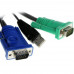 Шнур, мон+клав+мышь USB, SPHD15=\\>HD DB15+USB A-Тип, BT-0107416