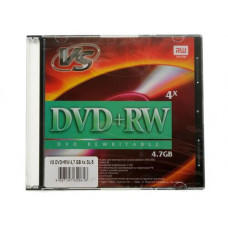 DVD-диск VS DVD+RW, 4.7 ГБ, Slim Case, 4x, 1 шт