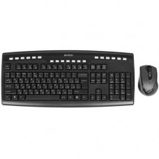 Клавиатура+мышь беспроводная A4Tech 9200F черный