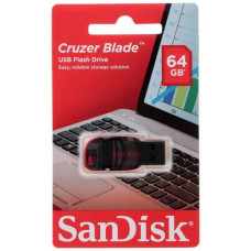 Память USB Flash 64 ГБ SanDisk Cruzer Blade [SDCZ50-064G-B35]