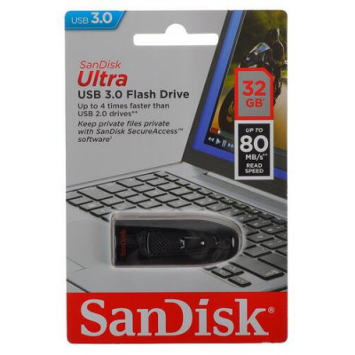 Память USB Flash 32 ГБ SanDisk Ultra [SDCZ48-032G-U46], BT-0175219