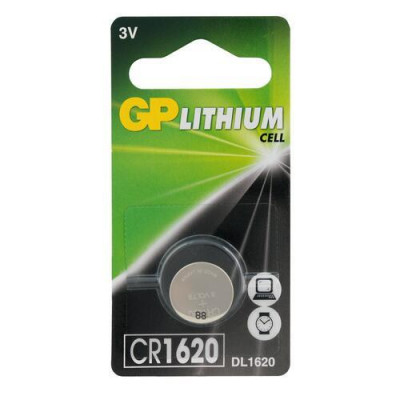 Батарейка литиевая GP CR1620-7CR1, BT-0178268
