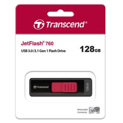 Память USB Flash 128 ГБ Transcend JetFlash 760 [TS128GJF760], BT-0181762