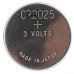Батарейка литиевая GP CR2025, BT-0193790