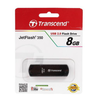 Память USB Flash 8 ГБ Transcend JetFlash 350 [TS8GJF350], BT-1009697