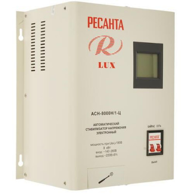 Стабилизатор напряжения Ресанта АСН- 8000 Н/1-Ц Lux, BT-1026060