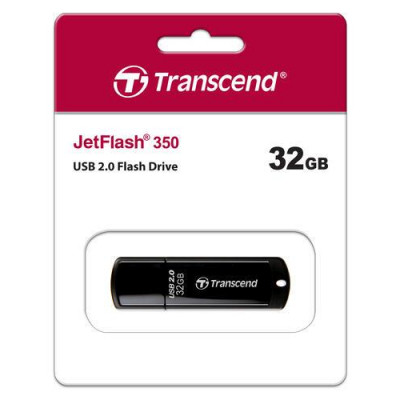 Память USB Flash 32 ГБ Transcend JetFlash 350 [TS32GJF350], BT-1031321