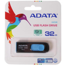 Память USB Flash 32 ГБ ADATA UV128 [AUV128-32G-RBE]