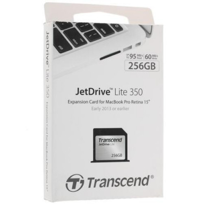 Карта памяти Transcend JetDrive Lite 350 MacBook Pro Expansion 256 ГБ [TS256GJDL350], BT-1076891