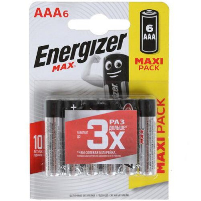 Батарейка щелочная Energizer Max, BT-1104560