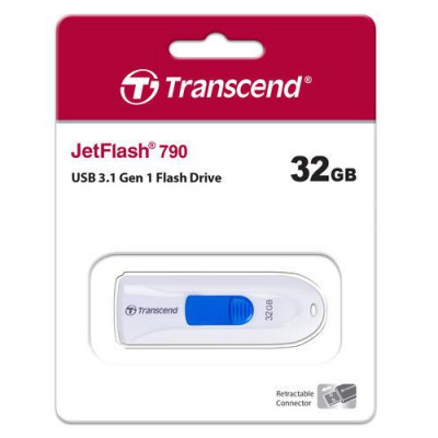 Память USB Flash 32 ГБ Transcend JetFlash 790W [TS32GJF790W], BT-1105913