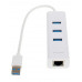Сетевая карта TP-Link UE330 + USB3.0 HUB 3-port, BT-1107107