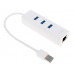 Сетевая карта TP-Link UE330 + USB3.0 HUB 3-port, BT-1107107