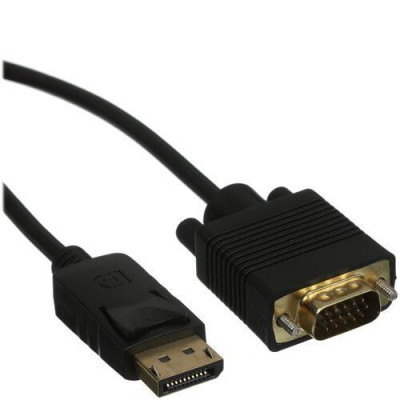 Кабель соединительный DEXP DisplayPort - VGA, 1.8 м, BT-1116979