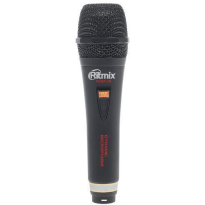 Микрофон Ritmix RDM-131 черный, BT-1126013