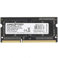 Оперативная память SODIMM AMD Radeon R3 Value Series [R334G1339S1S-U] 4 ГБ