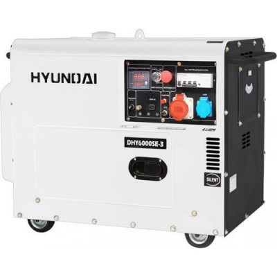 Электрогенератор Hyundai DHY 6000SE-3, BT-1159477