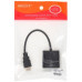 Переходник Orient HDMI - VGA, 0.2 м, BT-1222462