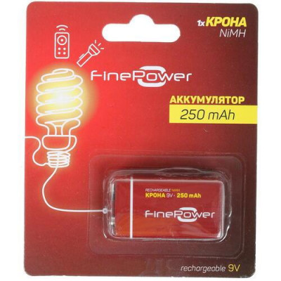 Аккумулятор FinePower KT-1300 250 мА*ч, BT-1258454