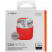 Чехол Aceline LightPods, AirPods, AirPods 2 Deppa красный, BT-1266097