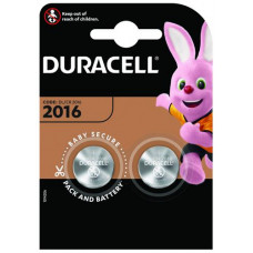 Батарейка литиевая Duracell CR2016