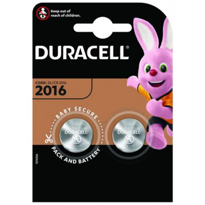 Батарейка литиевая Duracell CR2016, BT-1279191