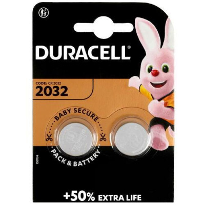 Батарейка литиевая Duracell CR2032, BT-1279206