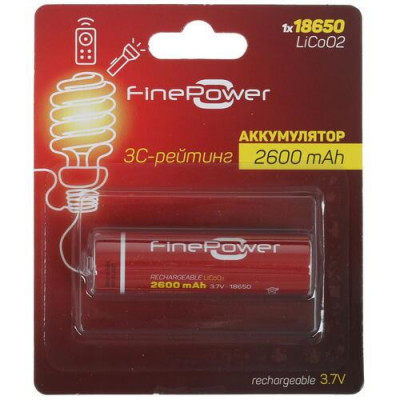 Аккумулятор FinePower KT-1827 2600 мА*ч, BT-1284425