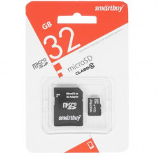 Карта памяти Smartbuy microSDHC 32 ГБ [SB32GBSDCL10-01LE]