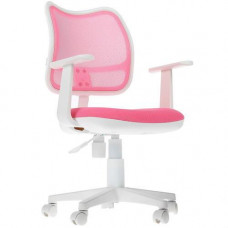 Кресло детское Бюрократ CH-W797/PK/TW-13A розовый