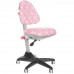 Кресло детское Бюрократ KD-2/PK/HEARTS-PK розовый, BT-1335249