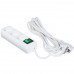 Удлинитель FinePower Ground 350W белый, BT-1345073