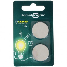 Батарейка литиевая FinePower CR2450