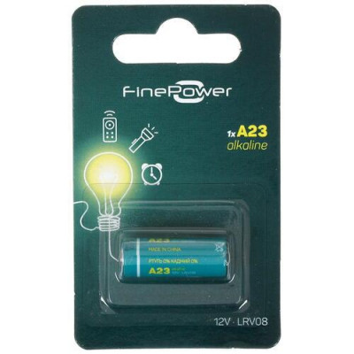 Батарейка щелочная FinePower A23, BT-1351761