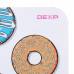 Коврик DEXP OM-XS Donuts многоцветный, BT-1359740