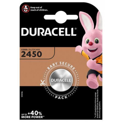 Батарейка литиевая Duracell CR2450, BT-1367910