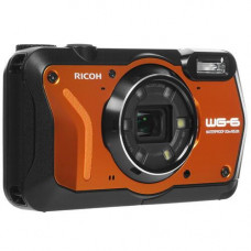 Компактная камера Ricoh WG-6 GPS оранжевый
