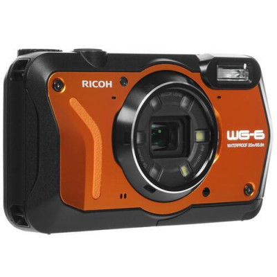 Компактная камера Ricoh WG-6 GPS оранжевый, BT-1396615