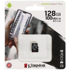 Карта памяти Kingston Canvas Select Plus microSDXC 128 ГБ [SDCS2/128GBSP]