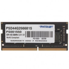 Оперативная память SODIMM Patriot Signature Line [PSD44G266681S] 4 ГБ