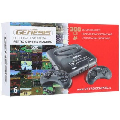 Ретро-консоль Retro Genesis Modern + 300 игр, BT-1649216