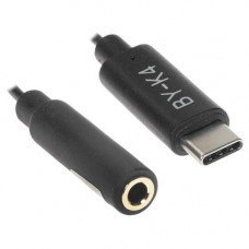 Кабель BOYA 3-pin 3.5 mm jack - USB Type-C черный