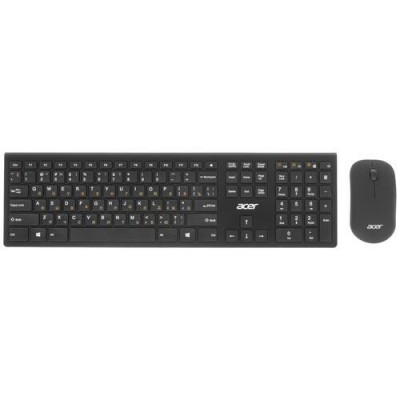 Клавиатура+мышь беспроводная Acer OKR030 черный, BT-4708884
