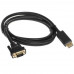 Кабель соединительный Ugreen DisplayPort - VGA, 2 м, BT-4714113