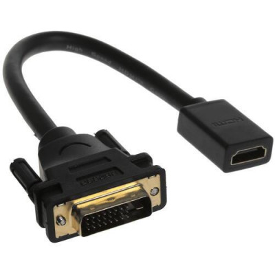 Переходник Ugreen HDMI - DVI-D, 0.22 м, BT-4714340