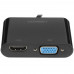 Переходник Ugreen HDMI - VGA/HDMI+Jack 3.5, 0.3 м, BT-4714425