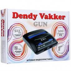 Ретро-консоль Dendy Vakker + 300 игр + световой пистолет