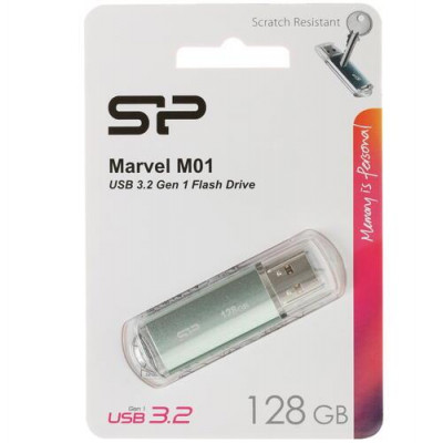 Память USB Flash 128 ГБ Silicon Power Marvel M01 [SP128GBUF3M01V1B], BT-4734178