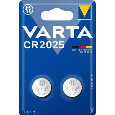 Батарейка литиевая Varta CR2025 [06025101402], BT-4743118